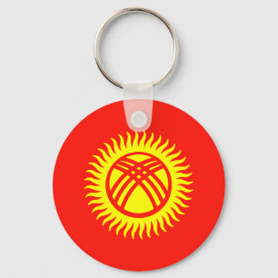 Flag of Kyrgyzstan Key Ring