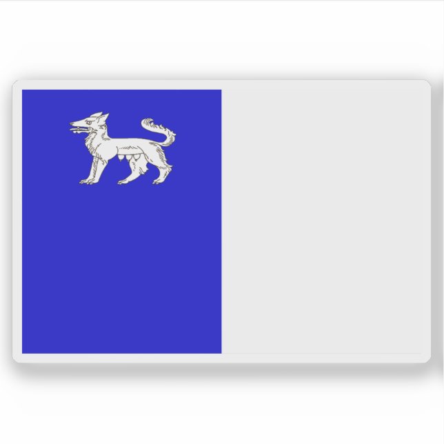 Flag of La Louvière, Belgium (Front)