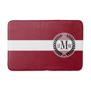 Flag of Latvia Bath Mat