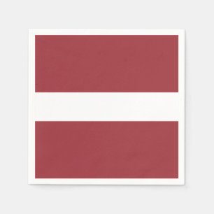 Flag of Latvia Paper Napkins