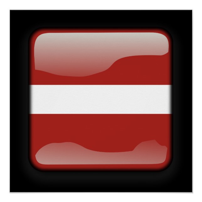 Flag of Latvia Poster (Front)