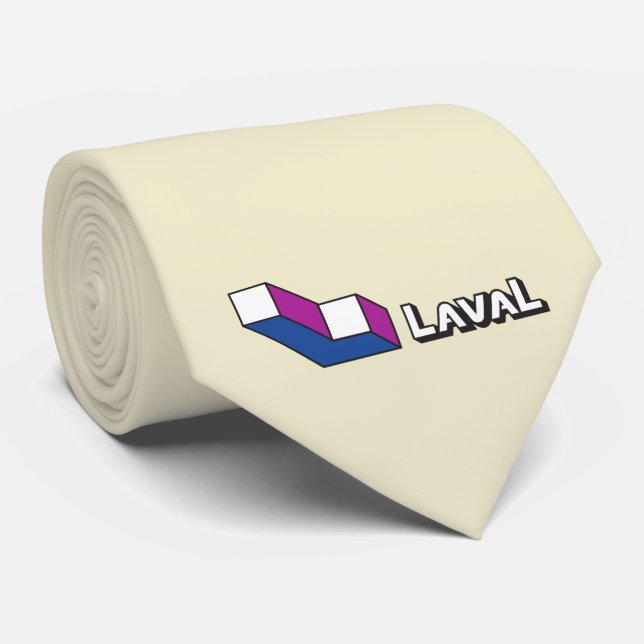 Flag of Laval (Quebec, Canada) Tie (Rolled)