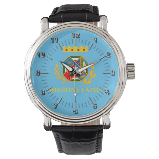 Flag of Lazio (Italy)  Watch (Front)