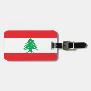 Flag of Lebanon Luggage Tag