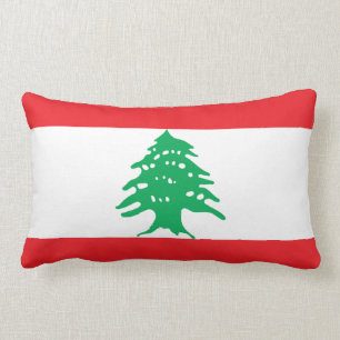 Flag of Lebanon pillow