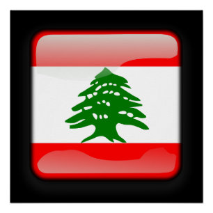 Flag of Lebanon Poster