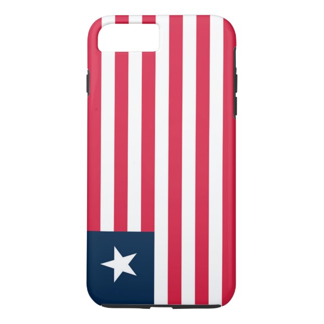 Flag of Liberia Case-Mate iPhone Case (Back)