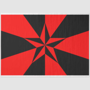 Flag of Libertarian Socialism Tissue Paper