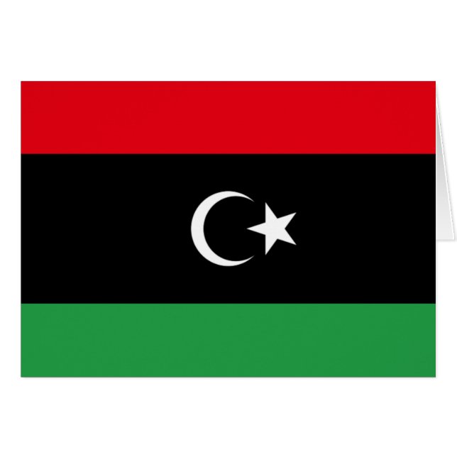 Flag of Libya (Front Horizontal)
