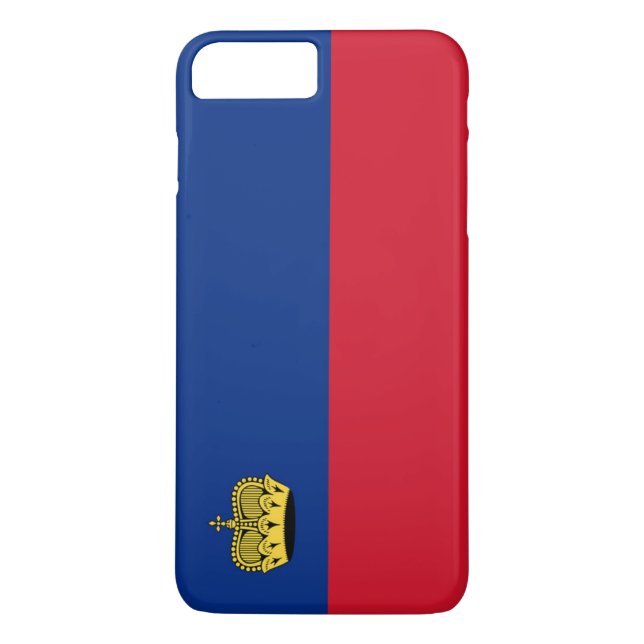 Flag of Liechtenstein Case-Mate iPhone Case (Back)