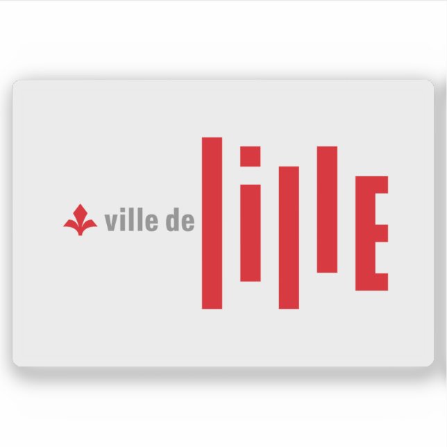 Flag of Lille, France (Front)