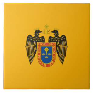 Flag of Lima (Peru) Ceramic Tile