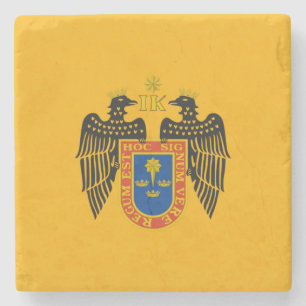 Flag of Lima (Peru) Stone Coaster