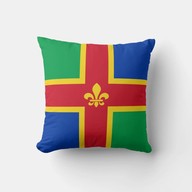 Flag of Lincolnshire Cushion (Front)