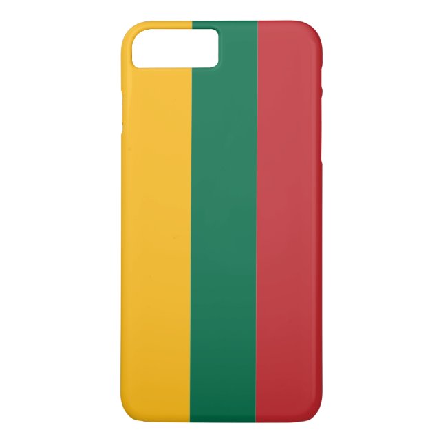 Flag of Lithuania Case-Mate iPhone Case (Back)
