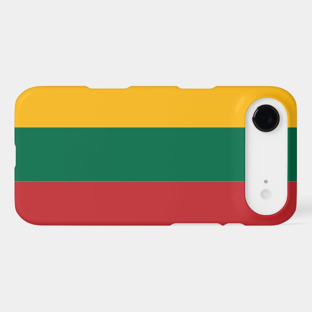 Flag of Lithuania Case-Mate iPhone Case (Back (Horizontal))