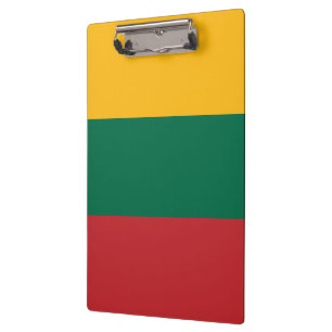 Flag of Lithuania Clipboard
