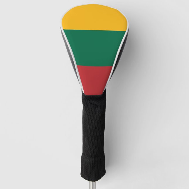Flag of Lithuania Golf Head Cover (Front)
