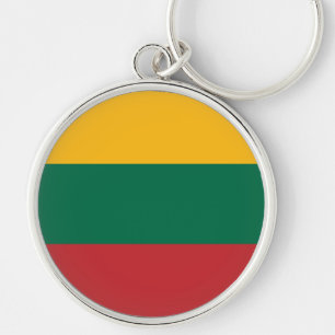 Flag of Lithuania Key Ring