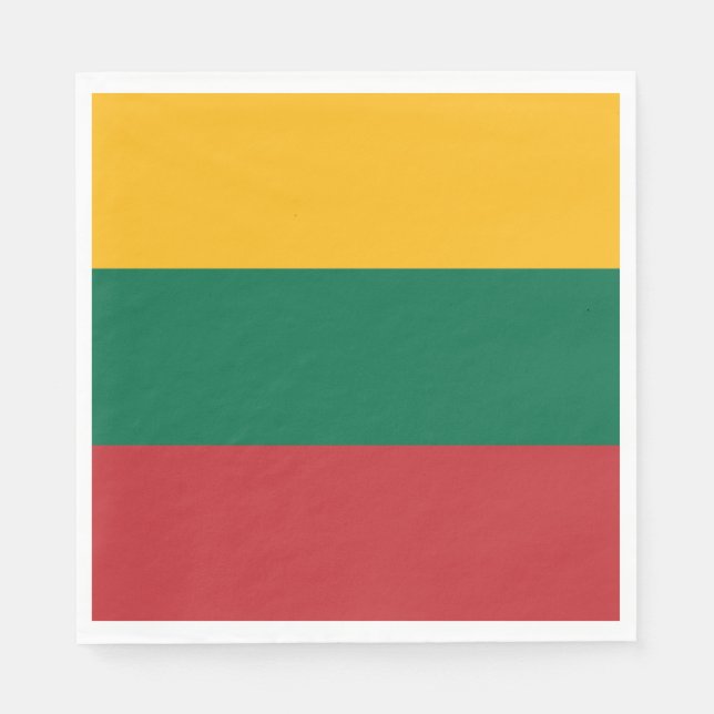 Flag of Lithuania Napkin (Front)