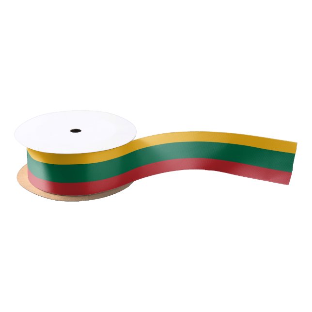 Flag of Lithuania Satin Ribbon (Spool)