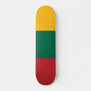 Flag of Lithuania Skateboard