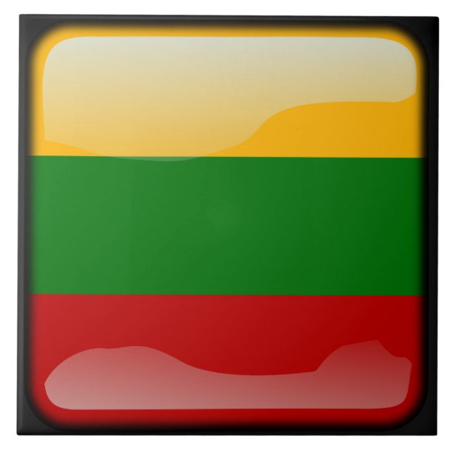 Flag of Lithuania Tile (Front)