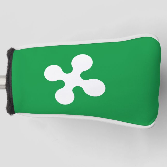 Flag of Lombardia (Italy)  Golf Head Cover (Front)