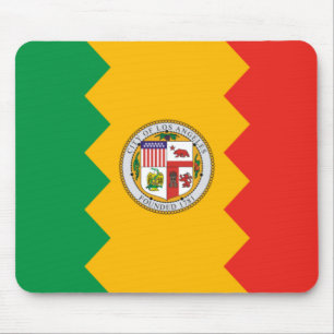 Flag of Los Angeles (California, USA) Mouse Pad
