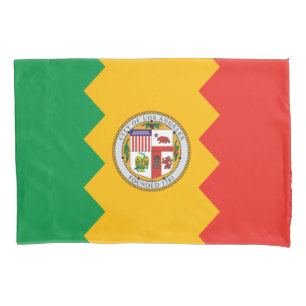 Flag of Los Angeles (California, USA) Pillowcase