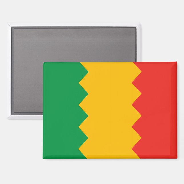 Flag of Los Angeles NoSeal California Golden State Magnet (Front/Back)