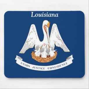 Flag of Louisiana Mouse Pad