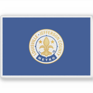 Flag of Louisville, Kentucky, USA