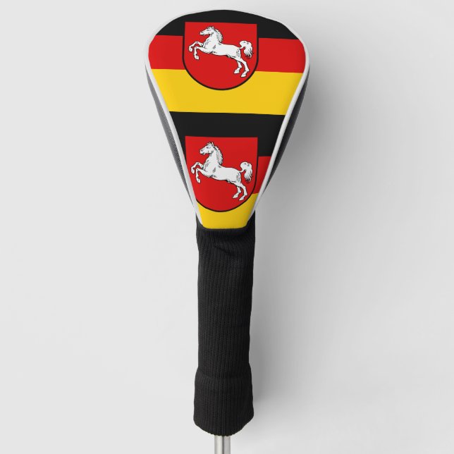 Flag of Lower Saxony Golf Head Cover (Front)