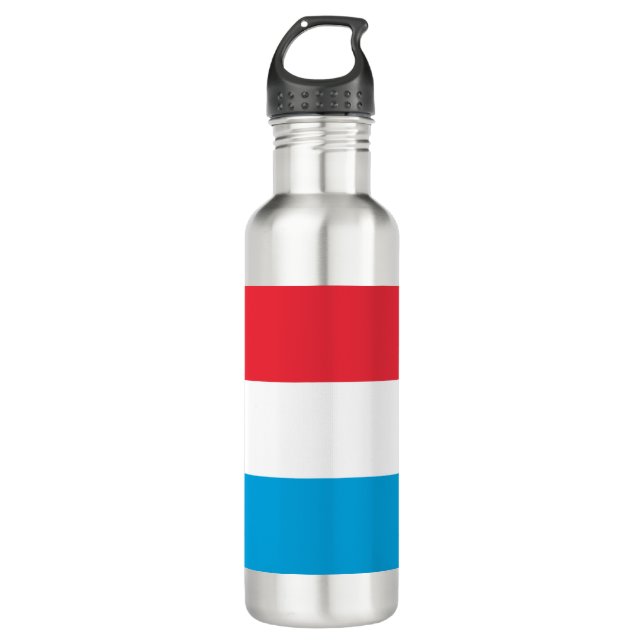 Flag of Luxembourg 710 Ml Water Bottle (Front)