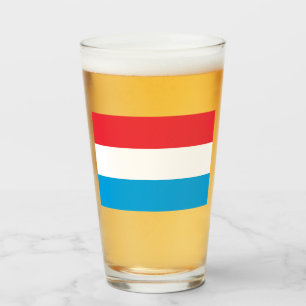 Flag of Luxembourg Glass