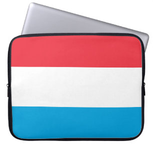 Flag of Luxembourg Laptop Sleeve