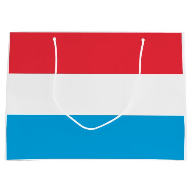 Flag of Luxembourg Large Gift Bag (Front)