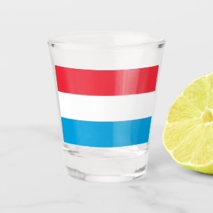 Flag of Luxembourg Shot Glass