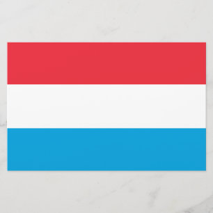Flag of Luxembourg Stationery