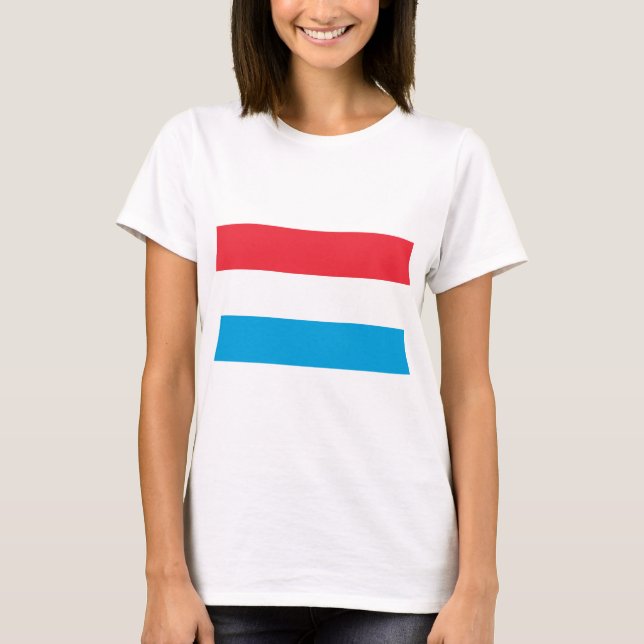 Flag of Luxembourg T-Shirt (Front)