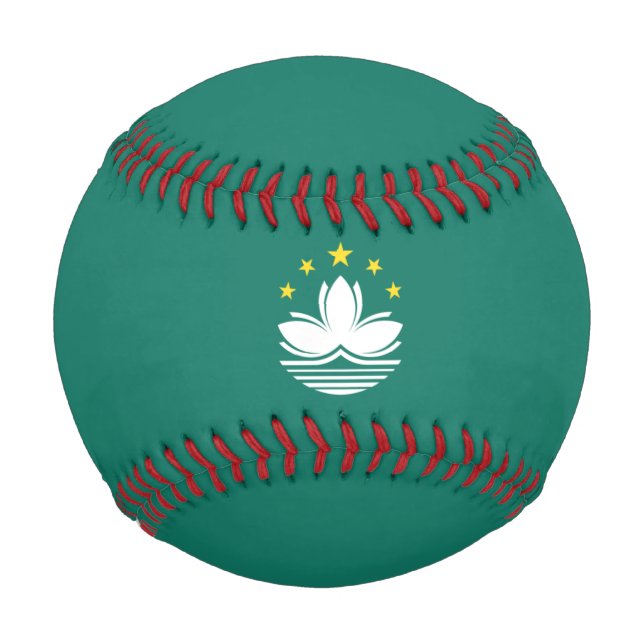 Flag of Macau (Chinese Region) Baseball (Front)