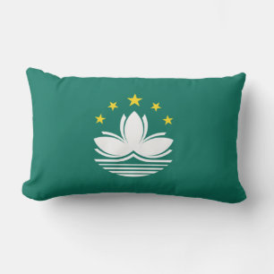 Flag of Macau (Chinese Region) Lumbar Cushion