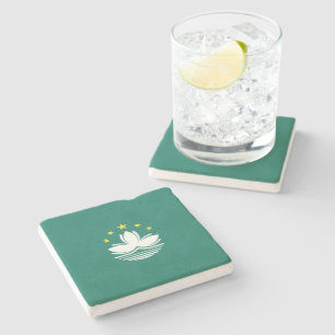 Flag of Macau (Chinese Region) Stone Coaster