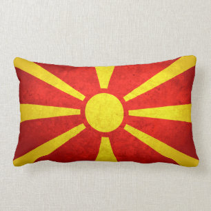 Flag of Macedonia Lumbar Cushion