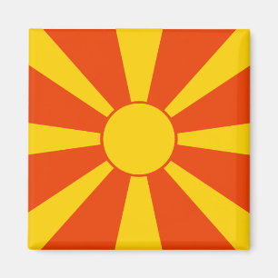 Flag of Macedonia Magnet
