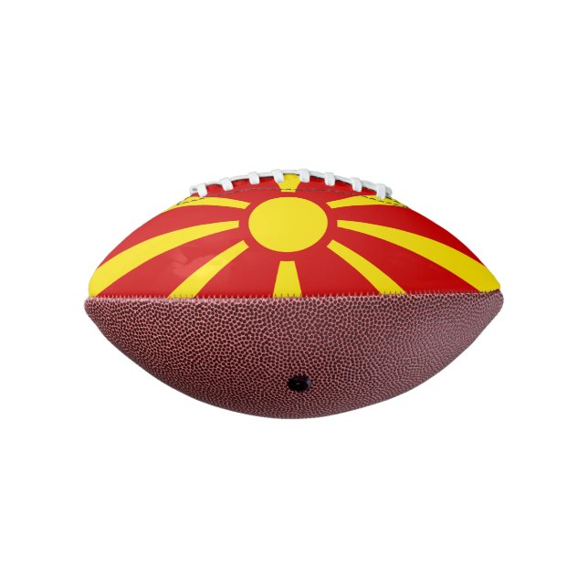 Flag of Macedonia Mini Football (Rotated 270)