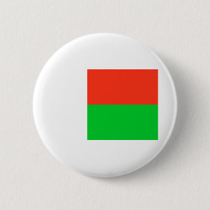 Flag of Madagascar 6 Cm Round Badge
