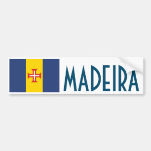 Flag of Madeira, Portugal Bumper Sticker