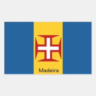 Flag of Madeira Rectangular Sticker